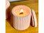 Round Stripe Candle Jar Silicone Mold DIY Handmade Storage Box Pen Holder Carousel 3