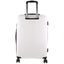 Monaco Checked Luggage Bag Travel Carry On Suitcase 75cm (124L) - White Carousel 4