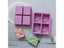 4 Grid Silicone Handmade Soap Mold European Pattern 3D Abstract Face Stylel DIY Carousel 4