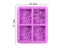 4 Grid Silicone Handmade Soap Mold European Pattern 3D Abstract Face Stylel DIY Carousel 1