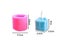 Silicone Candle Mould Gift Box Aroma Candle Gypsum Mold For DIY Soap Making Carousel 7