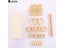 Macrame Cord Natural Cotton Rope Wood Ring Wood Stick For DIY Teether Kit Carousel 4