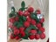 5Pcs 2CM Braid Hand Hook Cherry Hand-knitted Green Leaf Red Cherries Crafts DIY Carousel 6