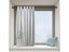 28-48 / 33-59inch Black White Expandable Curtain Rods No Drilling Carousel 4