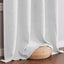 Thermal Insulated 100% Blackout Curtains Drapes Eyelet Off White Medium-TME09 Carousel 7