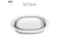 Plastic Foldable Wash Basin Portable Bathtub Folding Eco-friendly Kid Shower Carousel 1
