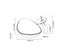 SINLAKU Bathroom Basin Set Blue Tempered Glass Basin Deck Mounted Vessel Single Carousel 3