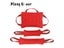 Red Durable Dog Training Bite Stick Tug Dogs Toy Bite Pillow Dog Interactive Carousel 3