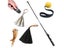 Interactive Flirt Pole For Dogs Leather Bite Rag Dog Chew Toys Puppy Ball Toys Carousel 3