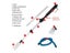 Electric Changing Water Waste Remover Vacuum Gravel Cleaner Tool Water Change Carousel 6