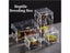 Reptile Terrarium Habitat Breeding Box Acrylic Transparent Reptiles Cage Nano Carousel 4