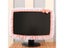 Lace Fabric Computer Frame Cover Monitor Screen Dust Cover With Elastic Pen Carousel 7