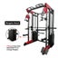 Smith Machine with 80KG Weights Bench and Flooring Carousel 3