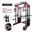 Smith Machine with 80KG Weights Bench and Flooring Carousel 5