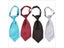 Boys Tie Solid Fashion Cravat Small Size Necktie For Women Carousel 2