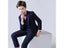 Boys' Wedding Suit Prom Party Tuxedo For Children's Day Carousel 2