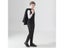 Boys' Wedding Suit Prom Party Tuxedo For Children's Day Carousel 5