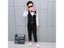 School Kids Tuxedo For Weddings Birthday Party Pants Carousel 7
