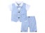 Baby Boys Wedding/Birthday Clothes Sets 2PCS Summer Suit Carousel 1