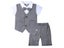 Baby Boys Wedding/Birthday Clothes Sets 2PCS Summer Suit Carousel 8