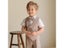 5-Piece Children's Khaki Striped Suit Set For Boy's Party Costume Carousel 6