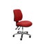Buro Roma 2 Lever Mid Back Office Chair, Polished Aluminium Base, Red Fabric,... Carousel 1
