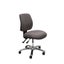 Buro Roma 2 Lever Mid Back Office Chair, Polished Aluminium Base, Charcoal Fa... Carousel 1