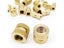AXK 200/500pcs Brass Insert Nuts Kit Female Threaded Insert Set Knurled Nuts Carousel 5