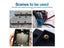 AXK 200/500pcs Brass Insert Nuts Kit Female Threaded Insert Set Knurled Nuts Carousel 6