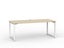 Knight's Anvil Desk 1800mm x 800mm - White Frame (Choice of Worktop Colours) Carousel 2