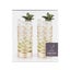 VISKI Belmont Gold & Crystal Patterned Highball Glasses Carousel 5
