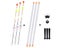 3pcs Fishing Floats 3 Float Tubes 3 Float Holders 1 Space Beans Nano Buoy Carousel 3