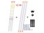 3pcs Fishing Floats 3 Float Tubes 3 Float Holders 1 Space Beans Nano Buoy Carousel 7