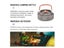 Widesea 1.1L 2L1.5L Camping Water Kettle Outdoor Coffee Kettle Tableware Picnic Carousel 3