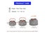 Widesea 1.1L 2L1.5L Camping Water Kettle Outdoor Coffee Kettle Tableware Picnic Carousel 4