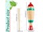 Guiro Instruments Musical Instrument Rhythm Toy Wooden Guiro Music Toy Colorful Carousel 6