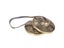 2.6in/6.5cm Handcrafted Tibetan Meditation Tingsha Cymbal Bell With Buddhist Carousel 6