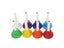 Orff Musical Instrument Set Colorful 8-Note Hand Bell Children's Music Toy Baby Carousel 7