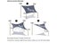 Multi-size Triangle Sun Shade Sail Waterproof Outdoor Garden Patio Party Carousel 5