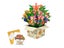 Pop-up Flower Bouquet Card Mother's Day 3D Blossom Paper Card Greeting Cards ST2 Carousel 1