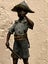 DAVID BROMLEY "Pirate Play" Signed, Cast Bronze Maquette Sculpture and Base Carousel 3