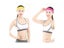 Yoga Sports Sweatband Breathable Absorbent Headband Sweat Hair Head Band Soft Carousel 4