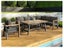 Havana Outdoor Dining Table Grey Carousel 2