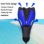NEW Adult And Kids Diving Flippers Swimming Fins Adult Snorkeling Foot Flippers Carousel 7