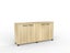 Knight's Cubit Credenza 1800mm - Atlantic Oak Carousel 1