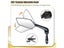 Bicycle Handlebar Reflector Rear View Mirror Safety Adjustable Rotatable Mirror Carousel 4