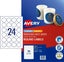 Avery L7129 Matt 40mm Round Labels x 24's x 8 Sheets Carousel 1