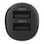 Verbatim Essentials Car Charger Dual Port 3.4A - Black Carousel 4