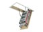 ATTIC LADDER ALUMINIUM 2.4m - 2.7m Carousel 4