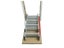 ATTIC LADDER ALUMINIUM 2.4m - 2.7m Carousel 6
